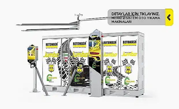 merkezi sistem oto yıkama makineleri