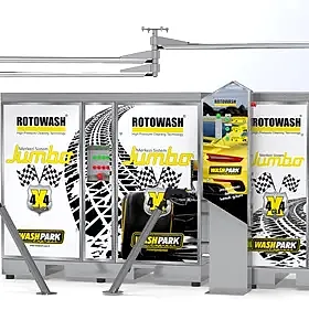 Jumbo Central Washing + Foam + Polishing Unit